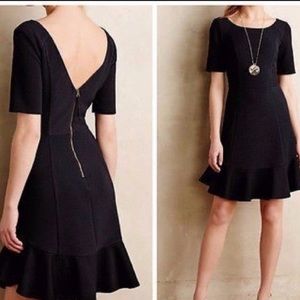 HD Anthropologie Dress in Black - Size 8